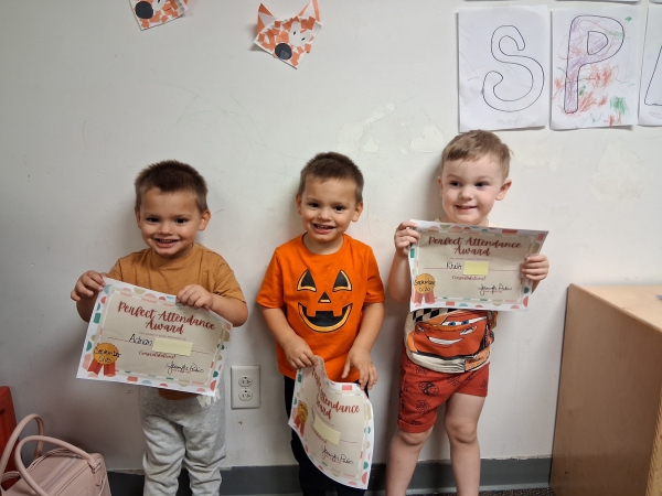 Photo for Perfect attendance by these little ones